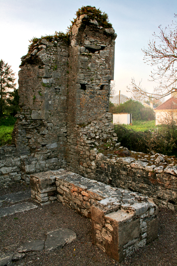 Historic abbey or church ruins